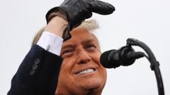 Donald Trump, en un mitin en M�chigan