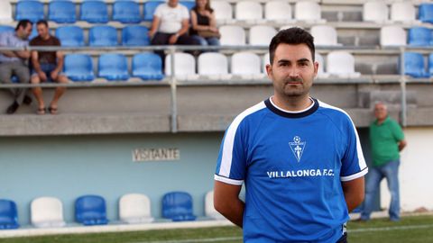 Guillermo Fern�ndez Romo en su etapa en el Villalonga. 