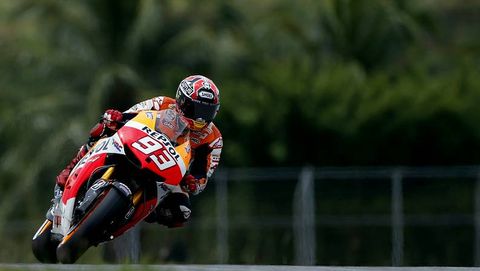 Marc M�rquez, en Malasia