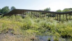 Las estructuras que dejó la Xunta a medio construir en A Parda serán demolidas. 