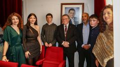 Homenaje a Isaac Maceiras en A Pobra do Carami�al