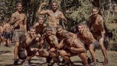 Espartana pugna en Allariz.El barro predomin� en la OCR del Campamento Sporty