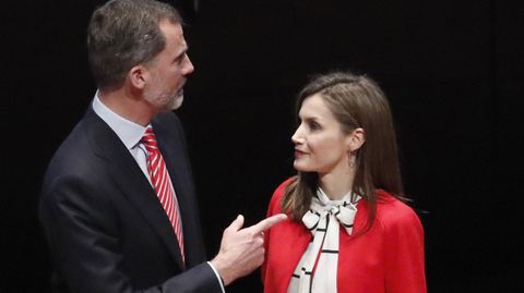 Durante un acto en el Centro de arte Reina Sof�a