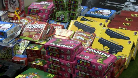 Art�culos incautados en la Semana Negra de Gij�n