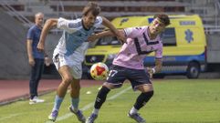 Juan Manuel Parapar, en el partido de ida jugado contra el Badalona.