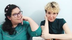 Iria G. Parente (derecha) y Selene M. Pascual.