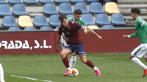 Joao Resende durante el partido contra el Zamora