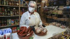 Bel�n Pedreiro, en su tienda de la calle Magdalena