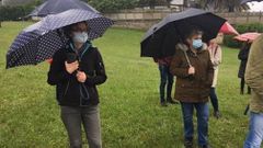 Ana Gonz�lez, a la derecha