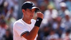 Rafa J�dar, durante el partido ante Duckworth celebrado este mi�rcoles.