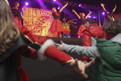 Ferrol dedic� la tarde al ocio de los m�s peque�os con una fiesta infantil. 