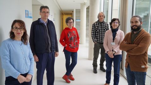 Equipo de la Universidade da Coruña (UDC) dirigido por María Antonia Señarís que ha sido premiado por la Academia de Ciencias por desarrollar sistemas de refrigeración y calefacción ecológicos