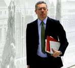 El ministro de Justicia, Alberto Ruiz-Gallard�n, en el Congreso.