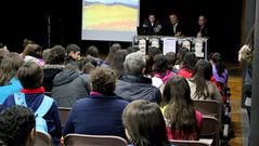 El cortometraje sobre violencia de g�nero se present� en Palas de Rei