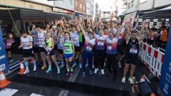 El circuito <span lang= gl >Correndo pola Costa</span> hizo parada en Vimianzo: �b�scate en las im�genes!