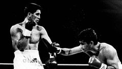 Poli D�az, en su etapa de boxeador