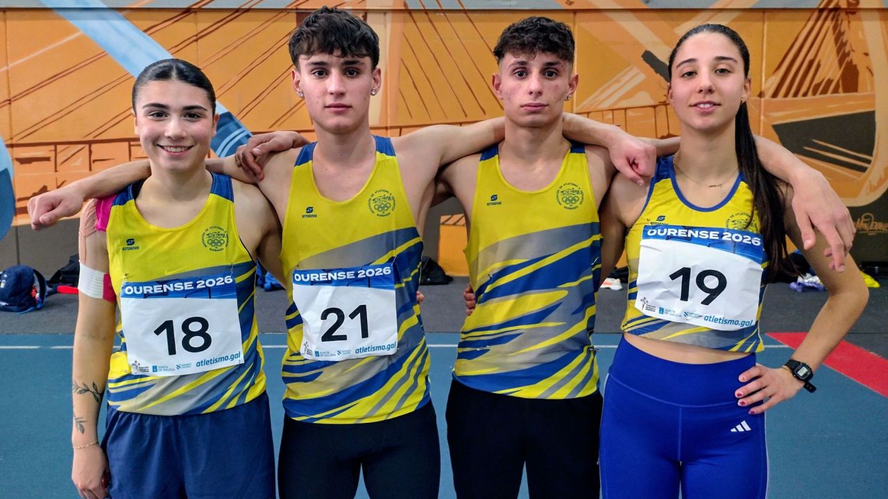 Lucas Vázquez se coronó como campeón autonómico sub-20 en los 400 metros con récord