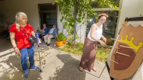 Los responsables organizaron una tem�tica medieval para las visitas
