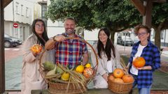 Miembros de la asociacin O Rueiro de Ares