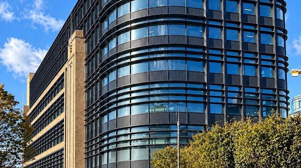 Inasus finishes recycled steel and aluminum façade for Google's Dublin headquarters
