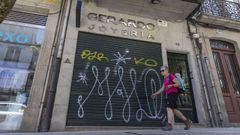 La joyer�a Gerardo de Santiago cerr� tras sufrir el atraco y el jueves tampoco volvi� a la normalidad