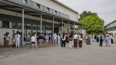 Opositores en el IES Leiras Pulpeiro de Lugo