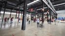 Recinto ferial donde el departamento de Salud navarro est� realizando las pruebas PCR