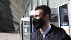 Bruno Blanco, el d�a que se celebr� el juicio