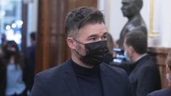 Gabriel Rufi�n, esta ma�ana en el Congreso