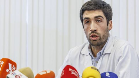 El gerente del hospital, en su comparecencia del 13 de enero