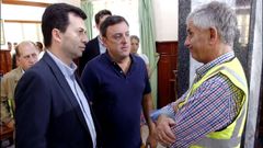 Gonzalo Caballero y Valent�n Gonz�lez Formoso, reunidos con los colectivos que dependen de la t�rmica de As Pontes