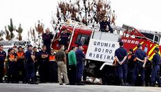 Los Grumir de Boiro y Ribeira reivindicaron su continuidad durante una visita de Feijoo.