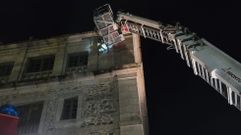 El nido fue retirado entra las nueve y las diez de la noche del pasado jueves