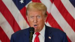 Donald Trump, este viernes durante una rueda de prensa en Trump Tower.