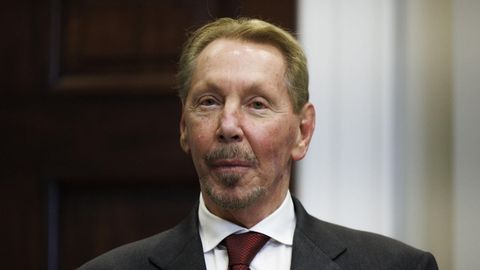 Larry Ellison, en una imagen de enero del 2025