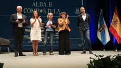 Entrega de los galardones del Alba de Compostela