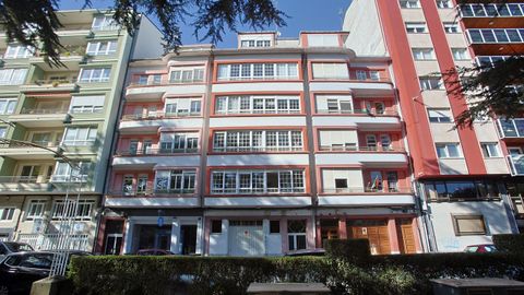 Tres edificios de Pascual Veiga, los nmeros 2, 4 y 6, de 1941