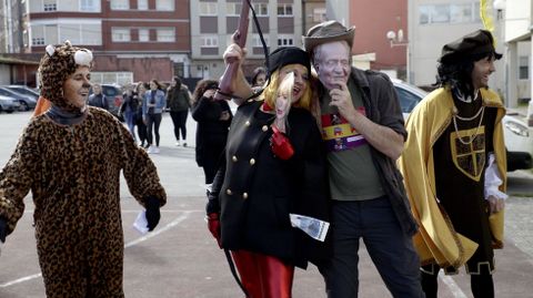 Fiestas de carnavales en los colegios de Barbanza