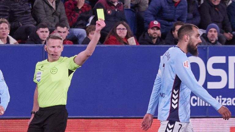 Borja Igleias es uno de los futbolistas del Celta que est�n apercibidos.