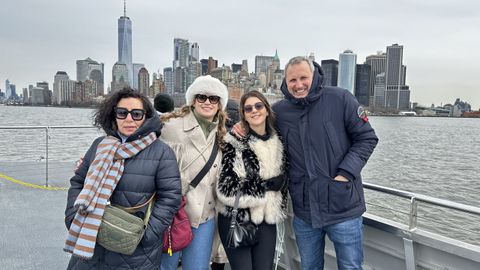 De izquierda a derecha, &Aacute;nges Palacios, Alba P&eacute;rez, Carlota Barrera e Iv&aacute;n Villar