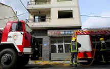 El peque�o incendio de Monforte afect� al primer piso del n�mero 80 de la calle Ourense