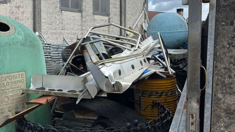 Imagen de archivode la parcela y la nave de titularidad municipal.