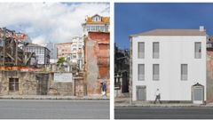 Simulaci�n de la recuperaci�n de un inmueble en Ferrol Vello