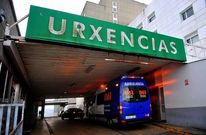 Imagen del acceso al servicio de Urgencias del Hospital Arquitecto Marcide. 