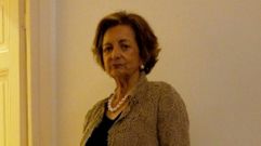 Mar�a del Carmen Pad�n Galb�n, viuda de Jos� Ram�n Guisasola, exalcalde de Sanxenxo