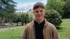 Alberto P�rez es uno de los j�venes que, nada m�s conocer la noticia, se puso manos a la obra para �intentar facer algo�, explica