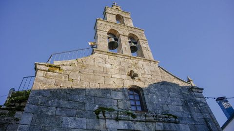 La iglesia de As Neves.