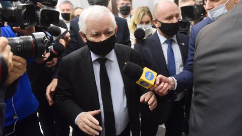 Jaroslaw Kaczynski, presidente del PiS