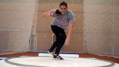 La capital nacional de los lanzamientos moldea a Bel�n Toimil