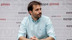 S�nchez Serna en una entrevista para Europa Press